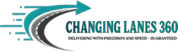 changing lanes 360 logo
